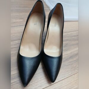 Michael Kors Black Leather Heels